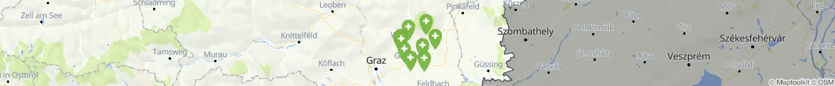 Map view for Pharmacies emergency services nearby Stubenberg (Hartberg-Fürstenfeld, Steiermark)